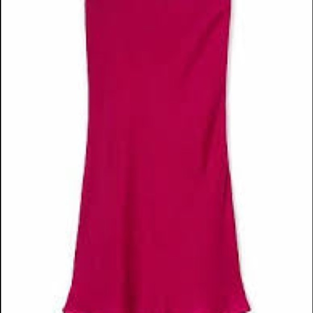 NWT I.N.C Fuchsia Pencil Flare Shirt